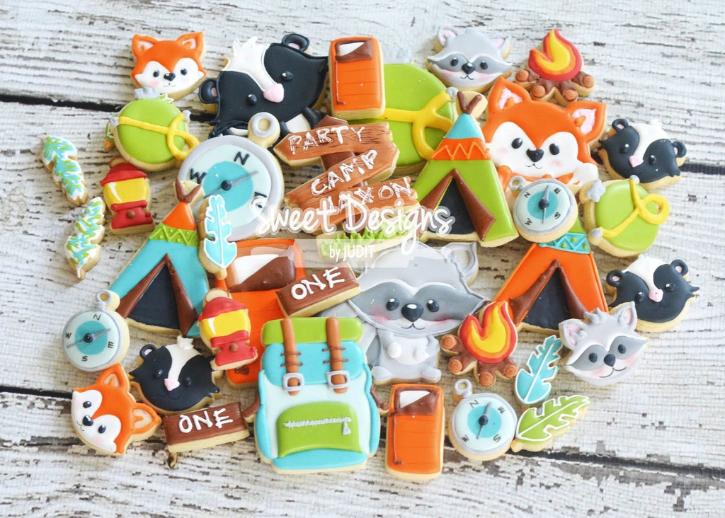 Cookie Cutters - Camping Backpack v2- Cookie Cutter - The Sweet Designs Shoppe - - ALL, Backpack, Camping, Cookie Cutter, Grad, graduations, Hobbies, Outdoors, Promocode, School / Graduation, travel, trip, Woodland