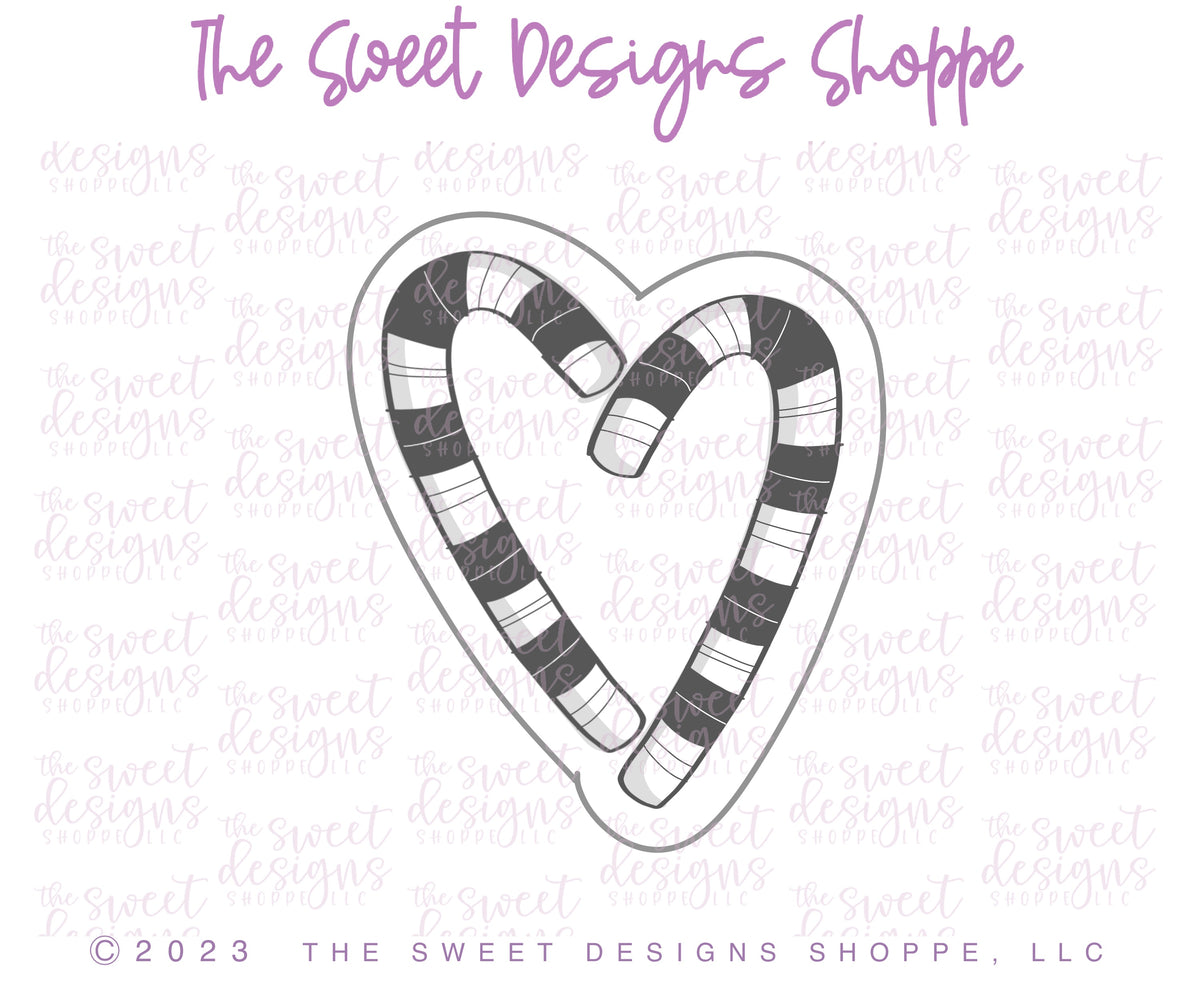 Cookie Cutters - Candy Cane Crafter's Mini Set - Set of 4 - Cookie Cutters - The Sweet Designs Shoppe - TSDS - - ALL,Christmas,Christmas / Winter,Cookie Cutter,Elf,elf face,Mini Sets,Promocode,regular sets,set,Winter