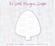 Cookie Cutters - Candy Corn Balloon - Cookie Cutter - The Sweet Designs Shoppe - TSDS - - ALL,Birthday,Cookie Cutter,Fall / Halloween,halloween,handlettering,happybirthdday,Plaque,Plaques,PLAQUES HANDLETTERING,Promocode,STL