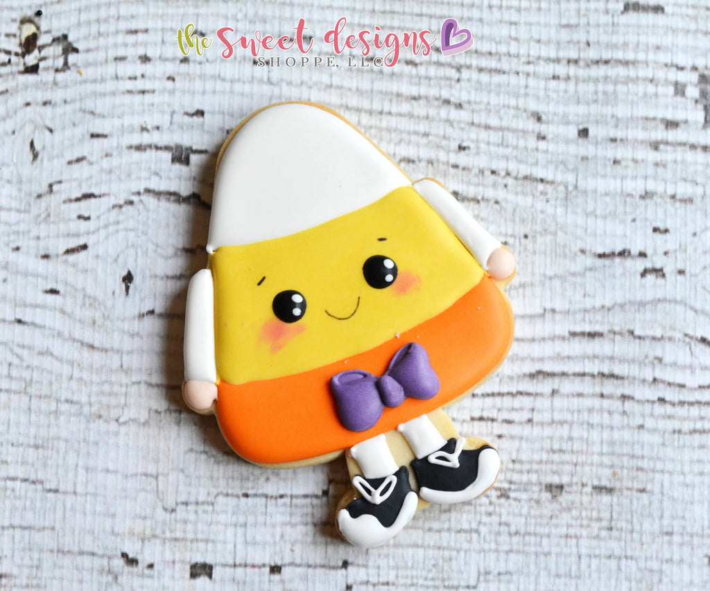 Cookie Cutters - Candy Corn Boy V2 - Cookie Cutter - Sweet Designs Shoppe - - ALL, Cookie Cutter, Customize, Fall / Halloween, Fall / Thanksgiving, halloween, Promocode, trick or treat