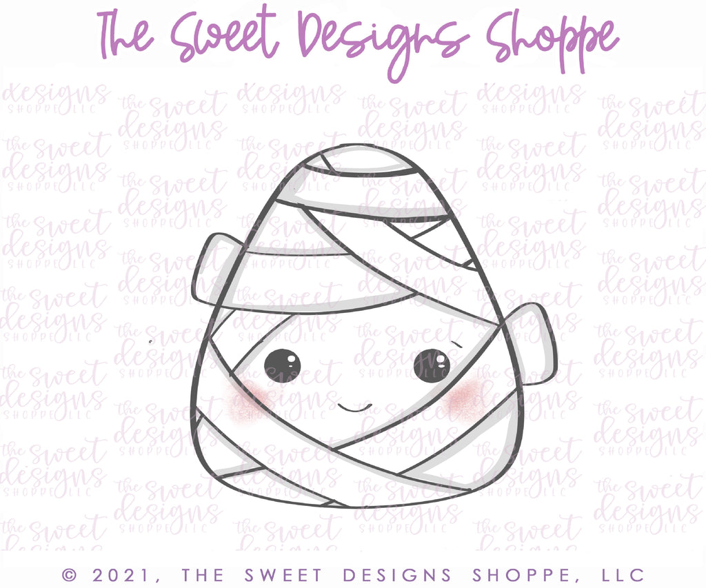 Cookie Cutters - Candy Corn Halloween Set - Set of 6 Cookie Cutters - The Sweet Designs Shoppe - TSDS - - ALL,Cookie Cutter,halloween,Halloween set,Halloween Sets,Mini Sets,Promocode,regular sets,set,STL