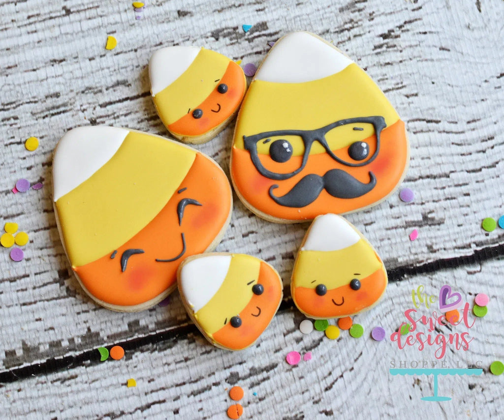 Cookie Cutters - Candy Corn V2 - Cookie Cutter - The Sweet Designs Shoppe - TSDS - - ALL,Cookie Cutter,Fall / Halloween,Fall / Thanksgiving,Food,Food & Beverages,Halloween,Promocode,trick or treat