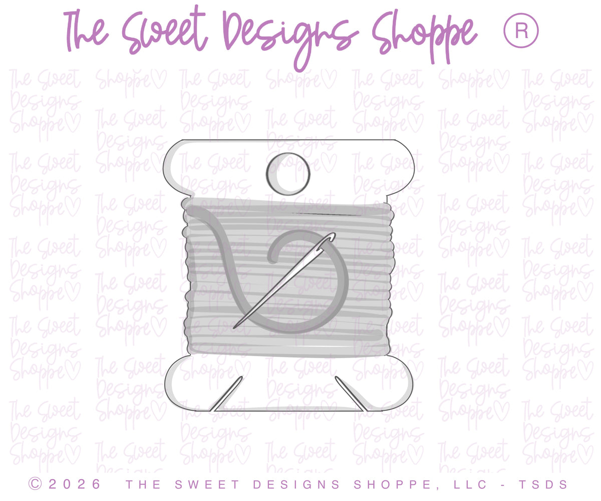 Cookie Cutters - Carboard Floss Bobbins - Cookie Cutter - The Sweet Designs Shoppe - TSDS - - Accessories,accessory,ALL,Clothing / Accessories,Cookie Cutter,hobbie,Hobbies,Hobbies and Camping,hobby,MOM,mother,mothers,Mothers Day,Promocode,STL