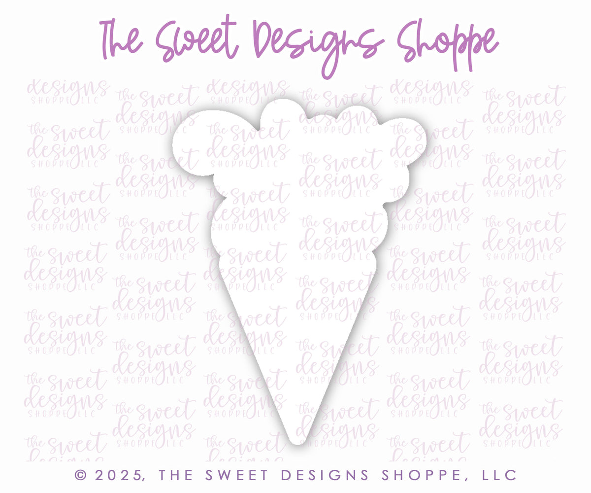 Cookie Cutters - Carrot for Coquette Platter - Cookie Cutter - The Sweet Designs Shoppe - TSDS - - ALL,Carrot,Carrot Platter,Cookie Cutter,Coquette Carrot,Easter,Easter / Spring,Fruits and Vegetables,Promocode,STL,Vegetable