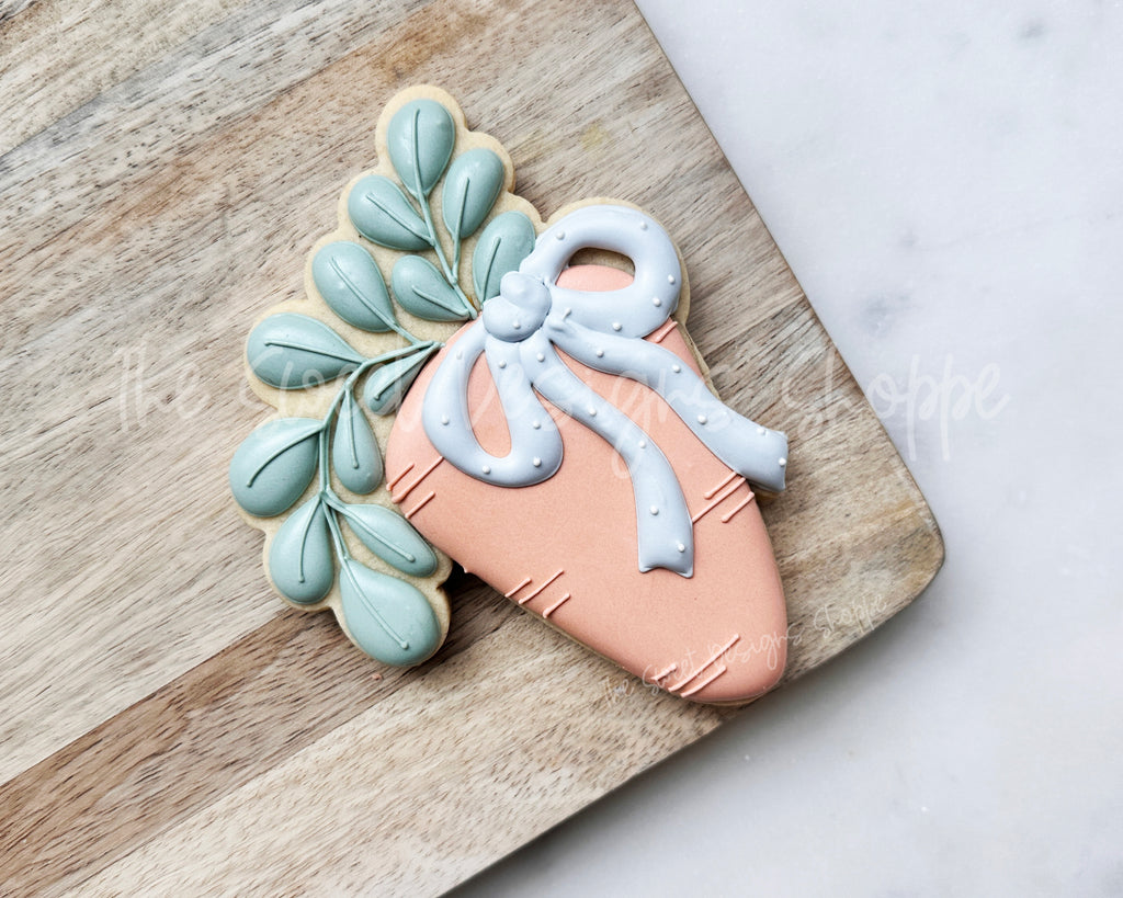 Cookie Cutters - Carrot with Leaves - Cookie Cutter - The Sweet Designs Shoppe - TSDS - - ALL,Carrot,Cookie Cutter,Easter,Easter / Spring,Fruits and Vegetables,Promocode,STL,Vegetable