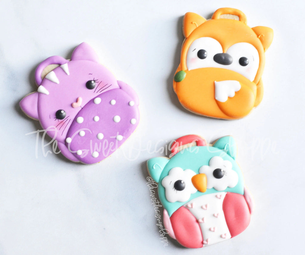 Cookie Cutters - Cat Backpack (Owl ,Fox) - Cookie Cutter - The Sweet Designs Shoppe - TSDS - - Accesories,Accessories,ALL,Animal,Animals,Animals and Insects,back to school,Clothing / Accessories,Cookie Cutter,Grad,graduations,owl,Promocode,School,School / Graduation,School Bus,STL