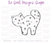 Cookie Cutters - Cat Frosted Cracker - Cookie Cutter - The Sweet Designs Shoppe - TSDS - - ALL,Animal,Animals,Animals and Insects,Cookie Cutter,cracker,Frosted Cracker,halloween,kids,Kids / Fantasy,Promocode,STL