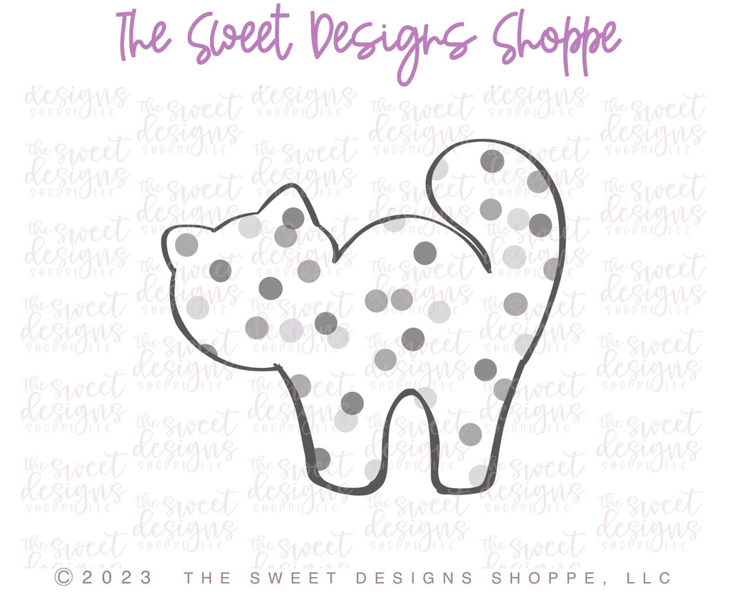 Cookie Cutters - Cat Frosted Cracker - Cookie Cutter - The Sweet Designs Shoppe - TSDS - - ALL,Animal,Animals,Animals and Insects,Cookie Cutter,cracker,Frosted Cracker,halloween,kids,Kids / Fantasy,Promocode