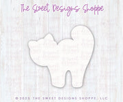 Cookie Cutters - Cat Frosted Cracker - Cookie Cutter - The Sweet Designs Shoppe - TSDS - - ALL,Animal,Animals,Animals and Insects,Cookie Cutter,cracker,Frosted Cracker,halloween,kids,Kids / Fantasy,Promocode,STL