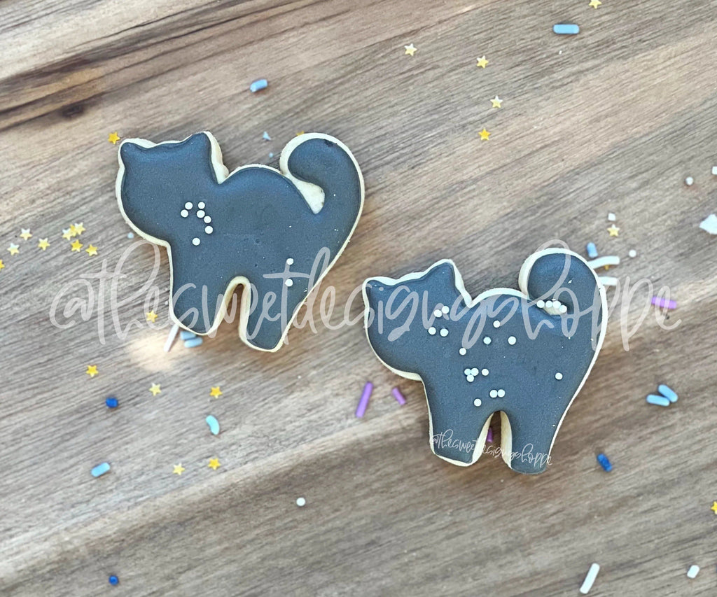 Cookie Cutters - Cat Frosted Cracker - Cookie Cutter - The Sweet Designs Shoppe - TSDS - - ALL,Animal,Animals,Animals and Insects,Cookie Cutter,cracker,Frosted Cracker,halloween,kids,Kids / Fantasy,Promocode