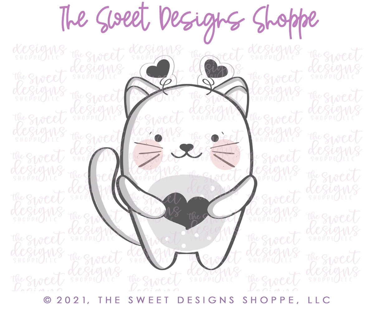 Cookie Cutters - Cat Pal, Dog Pal and Paw-lentines Plaque Set - 3 Piece Set - Cookie Cutters - The Sweet Designs Shoppe - TSDS - - ALL,Animal,Animals,Animals and Insects,Cookie Cutter,Mini Set,Mini Sets,Promocode,regular sets,set,sets,valentine,valentines