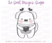 Cookie Cutters - Cat Pal, Dog Pal and Paw-lentines Plaque Set - 3 Piece Set - Cookie Cutters - The Sweet Designs Shoppe - TSDS - - ALL,Animal,Animals,Animals and Insects,Cookie Cutter,Mini Set,Mini Sets,Promocode,regular sets,set,sets,valentine,valentines