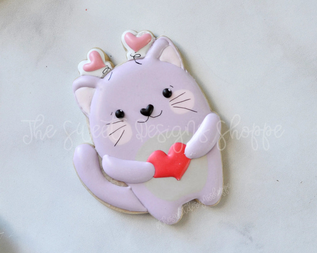 Cookie Cutters - Cat Pal - Cookie Cutter - Sweet Designs Shoppe - - ALL, Animal, Animals, Animals and Insects, Cookie Cutter, Promocode, valentine, valentines