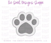 Cookie Cutters - Cat Paw - Cookie Cutter - The Sweet Designs Shoppe - TSDS - - ALL,Animal,animal footprint,Animals,Cat,cat paw,Cookie Cutter,paw,pets,Promocode,STL