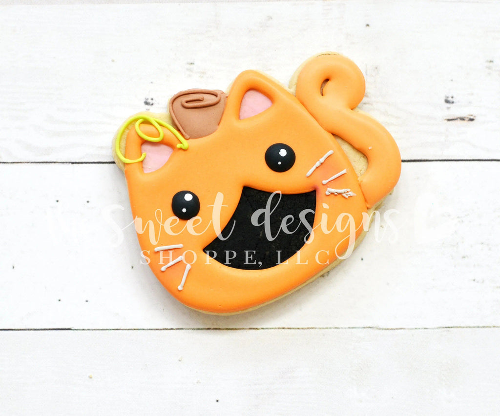 Cookie Cutters - Cat Pumpkin - Cookie Cutter - The Sweet Designs Shoppe - - ALL, Animal, Cat, Cookie Cutter, halloween, Promocode, Pumpkin