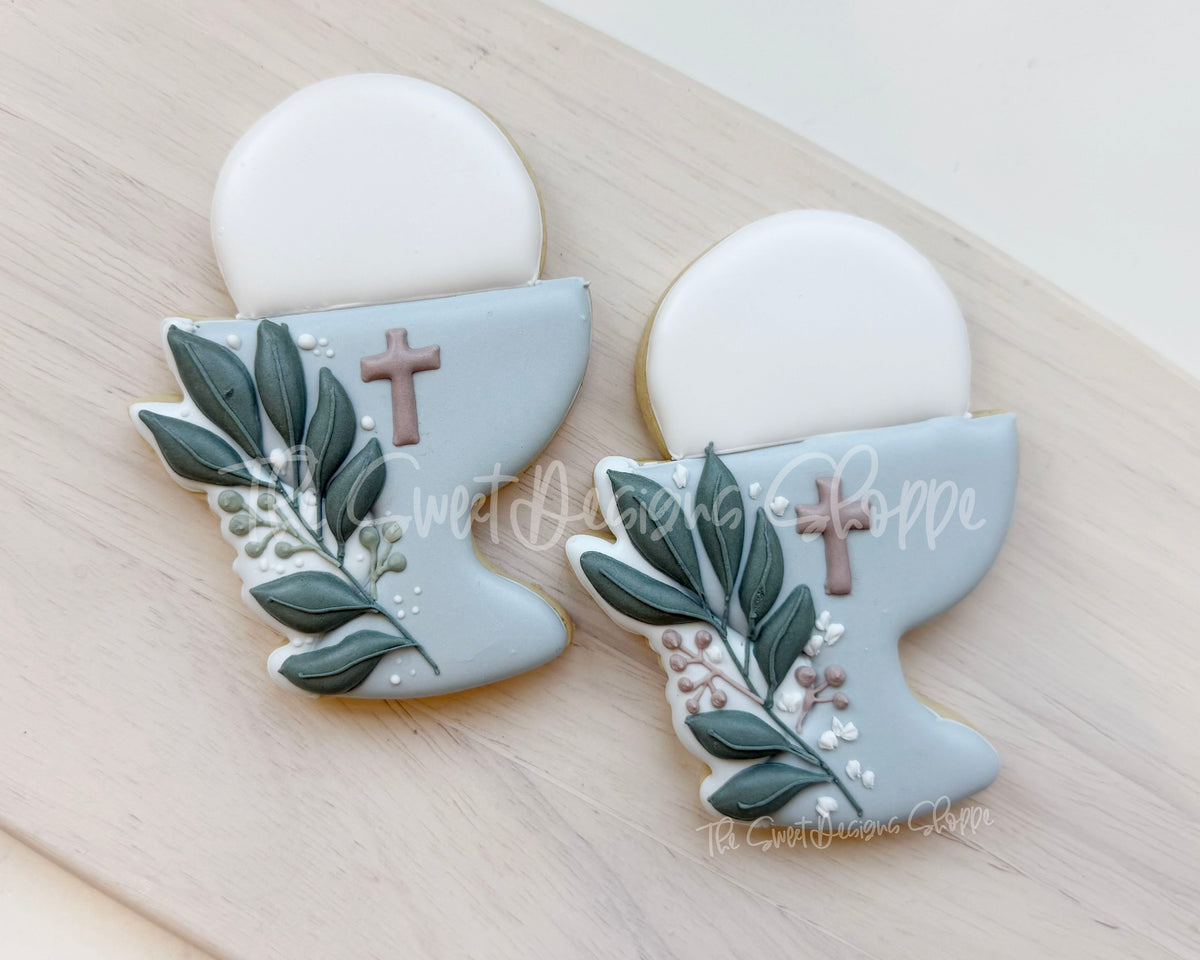 Cookie Cutters - Chalice Samuel - Cookie Cutter - The Sweet Designs Shoppe - TSDS - - ALL,chalise,Cookie Cutter,First Communion,handlettering,Promocode,Religious,STL