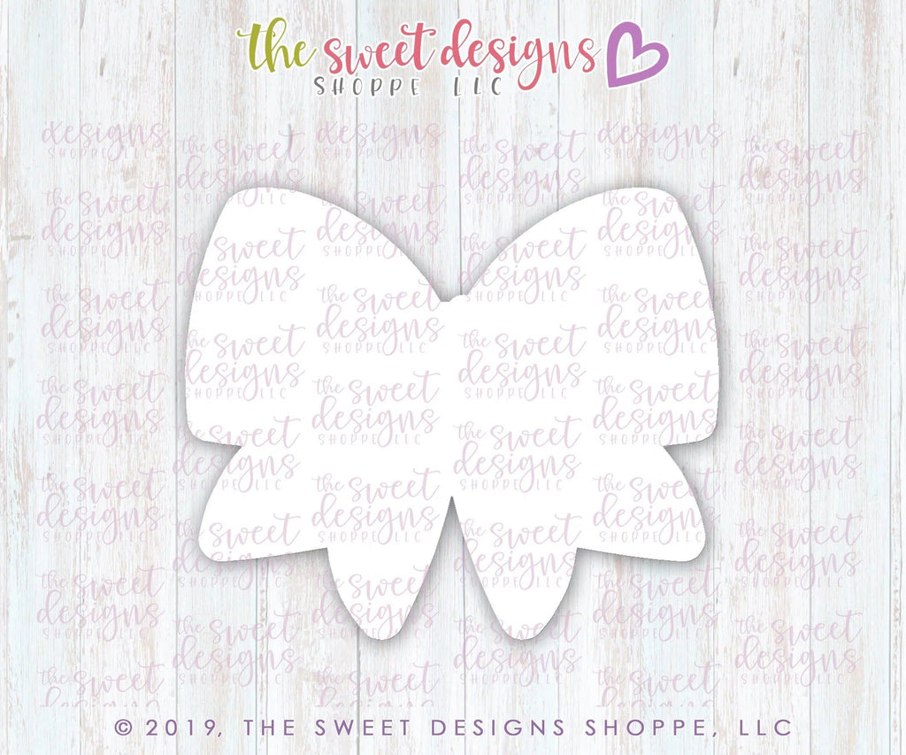 Cookie Cutters - Cheerleader Bow - Cookie Cutter - The Sweet Designs Shoppe - TSDS - - ALL,Bow,cheerleader,Clothing / Accessories,Cookie Cutter,cookie cutters,dad,Fantasy,Father,Fathers Day,grandfather,Promocode,sport,sports,STL