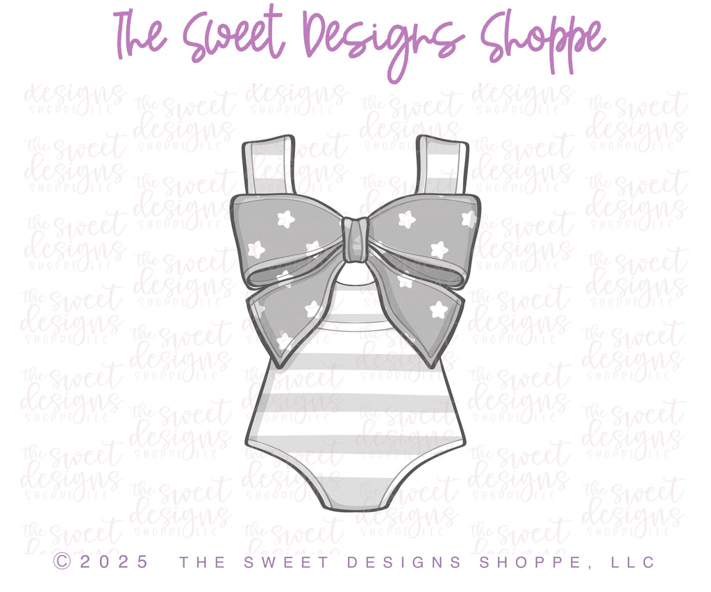 Cookie Cutters - Cherry Chic Set - Set of 5 - Cookie Cutters - The Sweet Designs Shoppe - TSDS - - 4th,4th July,4th of July,ALL,beach,Cookie Cutter,Patriotic,pool party,Promocode,regular sets,set,sets,STL,Summer,summer plaque,USA