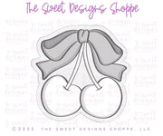 Cookie Cutters - Cherry Chic Set - Set of 5 - Cookie Cutters - The Sweet Designs Shoppe - TSDS - - 4th,4th July,4th of July,ALL,beach,Cookie Cutter,Patriotic,Patriotric,pool party,Promocode,regular sets,set,sets,STL,Summer,summer plaque,USA