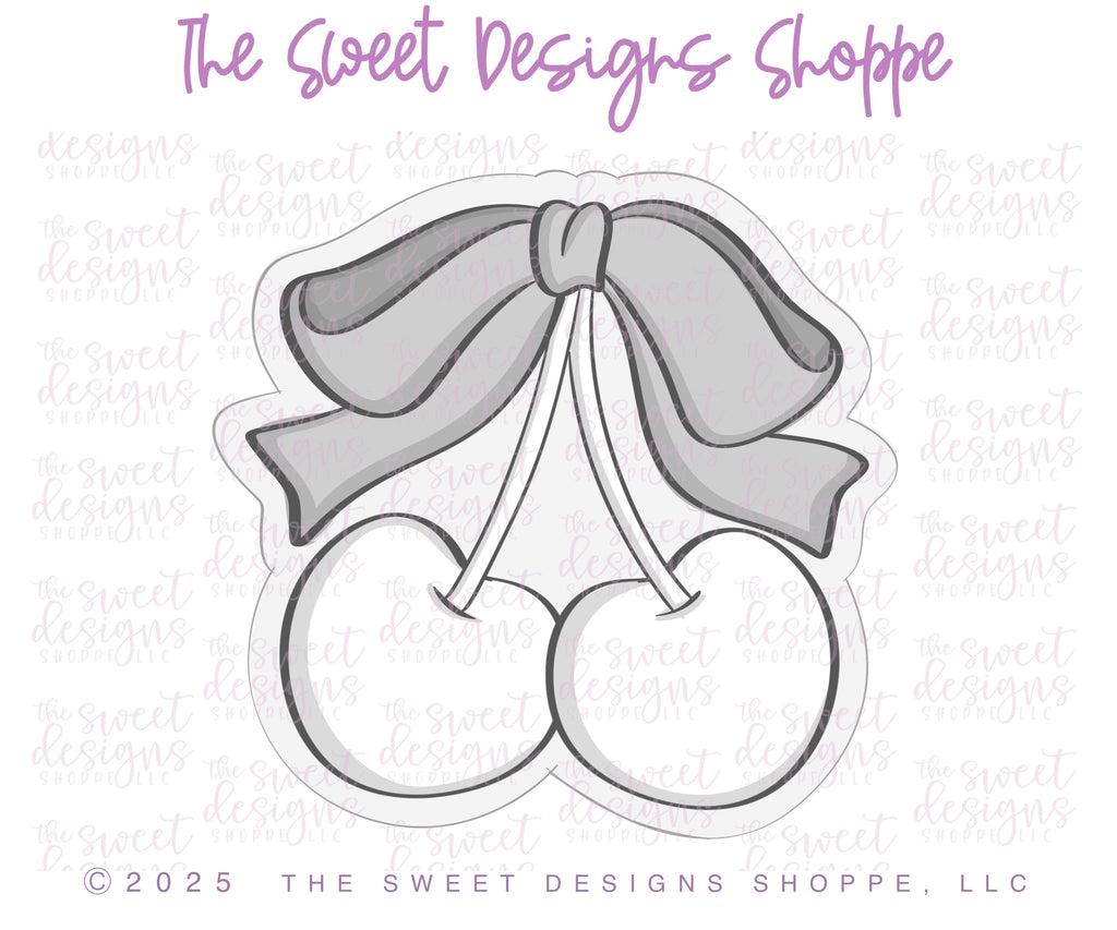 Cookie Cutters - Chic Cherry - Cookie Cutter - The Sweet Designs Shoppe - TSDS - - 4th,4th July,4th of July,ALL,Cookie Cutter,fruit,fruits,Patriotic,Promocode,STL,Summer,Sweet,Sweets