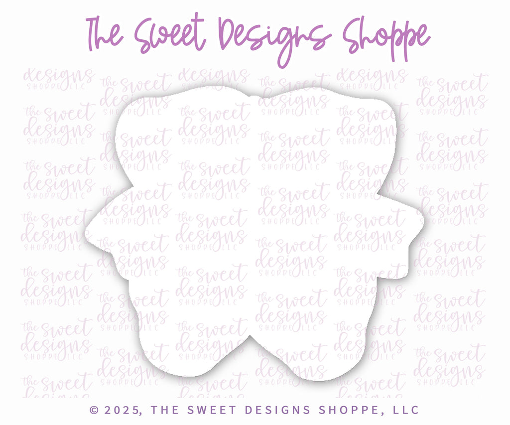 Cookie Cutters - Chic Strawberry - Cookie Cutter - The Sweet Designs Shoppe - TSDS - - 4th,4th July,4th of July,ALL,Cookie Cutter,fruit,fruits,Patriotic,Promocode,STL,Summer,Sweet,Sweets