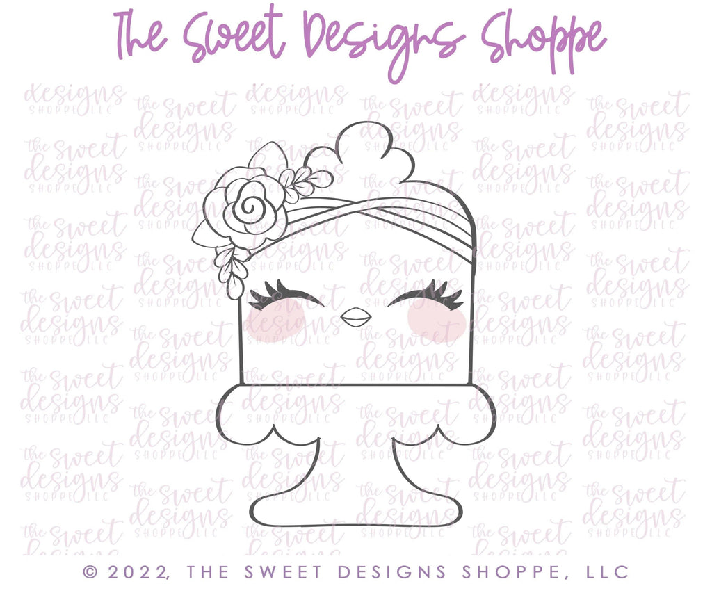 Cookie Cutters - Chick Cake - Cookie Cutter - The Sweet Designs Shoppe - TSDS - - ALL,Animal,Animals,Birthday,celebration,Cookie Cutter,Easter,Easter / Spring,happybirthdday,Lady Milk Stache,Lady MilkStache,LadyMilkStache,Promocode,Sweet,Sweets