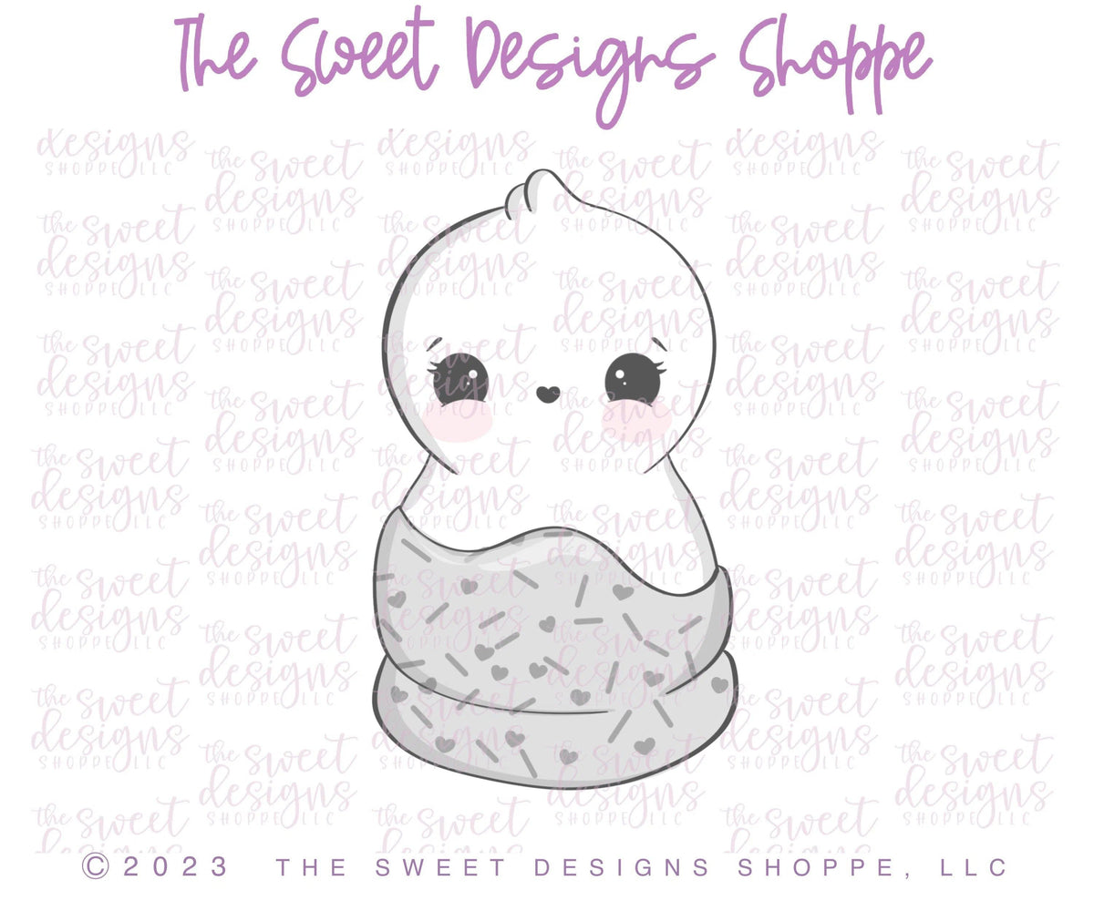Cookie Cutters - Chick Dipped in Chocolate - Cookie Cutter - The Sweet Designs Shoppe - TSDS - - ALL,Animal,Animals,Animals and Insects,bunnypeep,Cookie Cutter,Easter,Easter / Spring,Lady Milk Stache,Lady MilkStache,LadyMilkStache,marshamallow,Promocode,STL