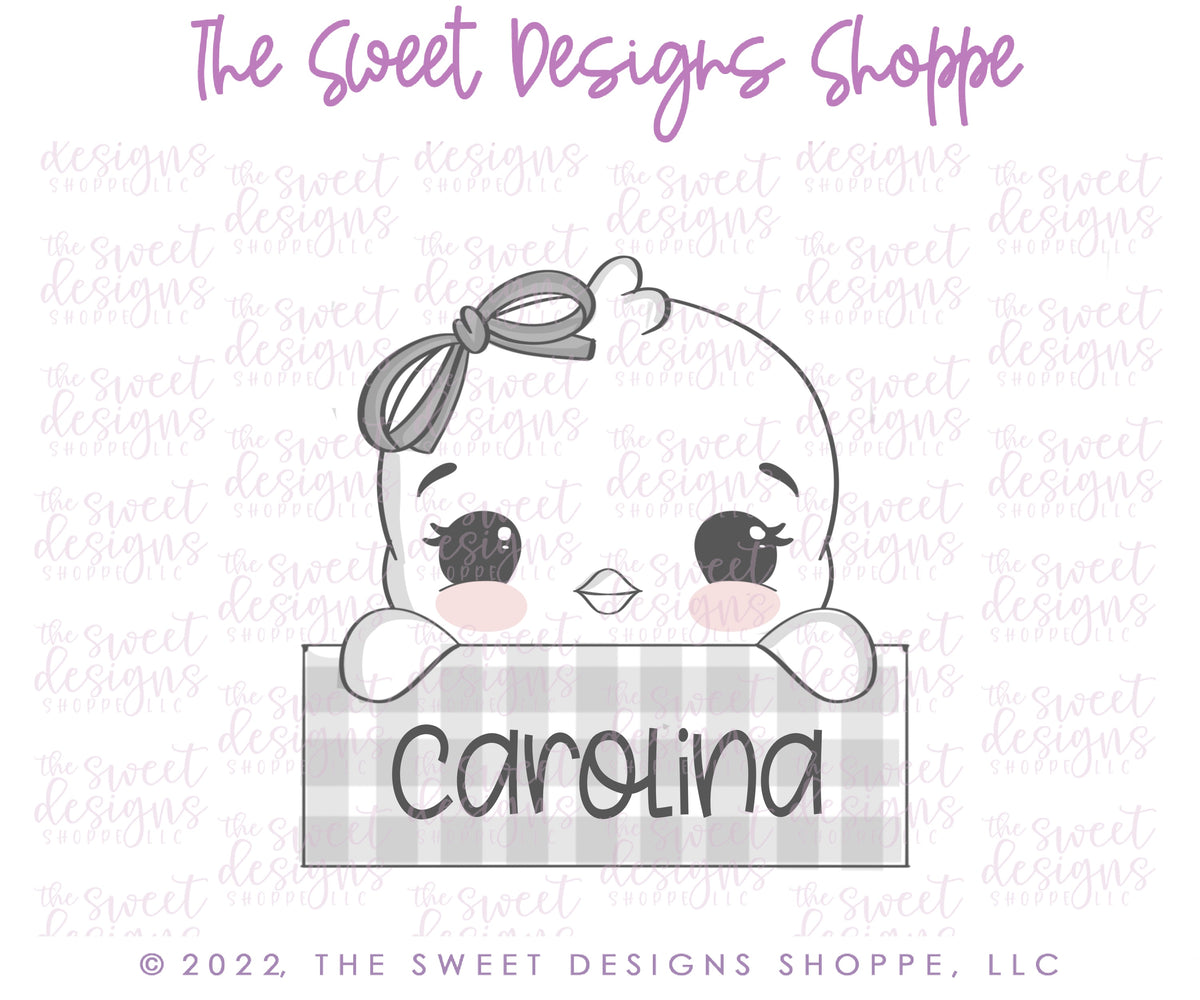 Cookie Cutters - Chick Plaques by Lady Milkstache Set - Set of 2 - Cookie Cutters - The Sweet Designs Shoppe - TSDS - - ALL,Animal,Animals,bunny,Cookie Cutter,Easter,Easter / Spring,Lady Milk Stache,Lady MilkStache,LadyMilkStache,Mini Sets,Promocode,regular sets,set