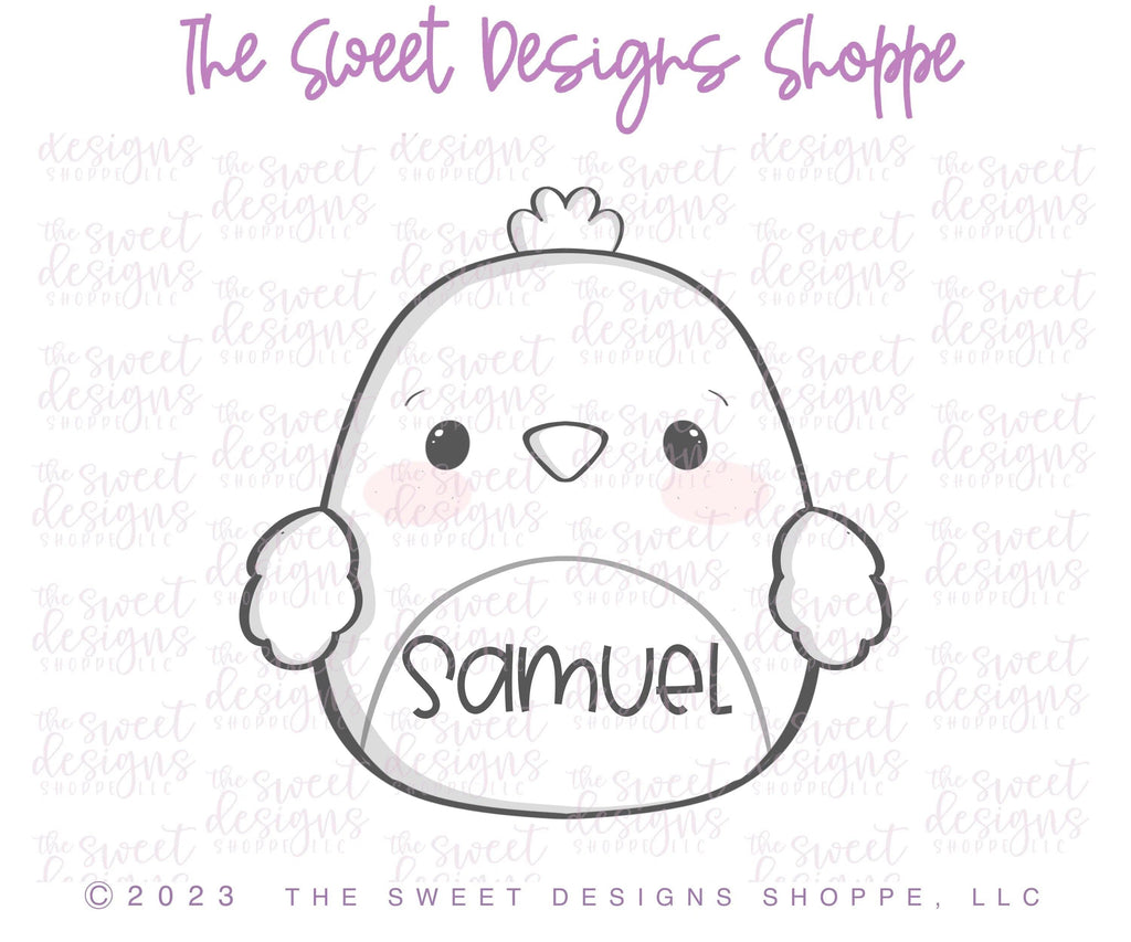 Cookie Cutters - Chick Plush - Cookie Cutter - The Sweet Designs Shoppe - TSDS - - ALL,Animal,Animals,Animals and Insects,Baby / Kids,baby toys,Cookie Cutter,Easter,Easter / Spring,kid,kids,Plush,Promocode,toy,toys