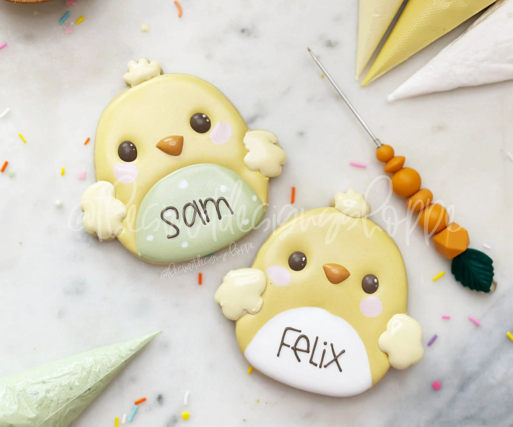 Cookie Cutters - Chick Plush - Cookie Cutter - The Sweet Designs Shoppe - TSDS - - ALL,Animal,Animals,Animals and Insects,Baby / Kids,baby toys,Cookie Cutter,Easter,Easter / Spring,kid,kids,Plush,Promocode,toy,toys