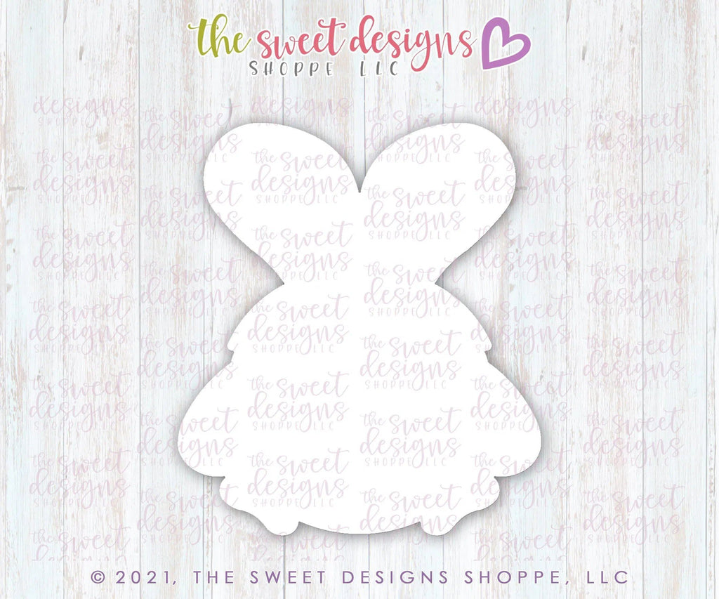 Cookie Cutters - Chick with Bunny Ears - Cookie Cutter - The Sweet Designs Shoppe - TSDS - - ALL,Animal,Animals,Animals and Insects,Cookie Cutter,easter,Easter / Spring,Promocode