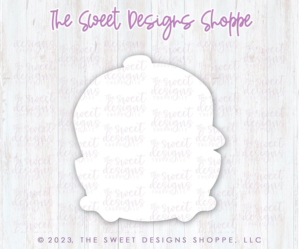 Cookie Cutters - Chick with Cap - Cookie Cutter - The Sweet Designs Shoppe - TSDS - - ALL,Animal,Animals,Animals and Insects,Chick,Cookie Cutter,Easter,Easter / Spring,Lady Milk Stache,Lady MilkStache,LadyMilkStache,Promocode,STL