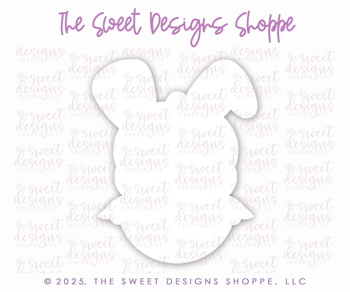 Cookie Cutters - Chick with Ears- Cookie Cutter - The Sweet Designs Shoppe - TSDS - - ALL,Animal,Animals,chick with ears,Cookie Cutter,Easter,Easter / Spring,Promocode,STL