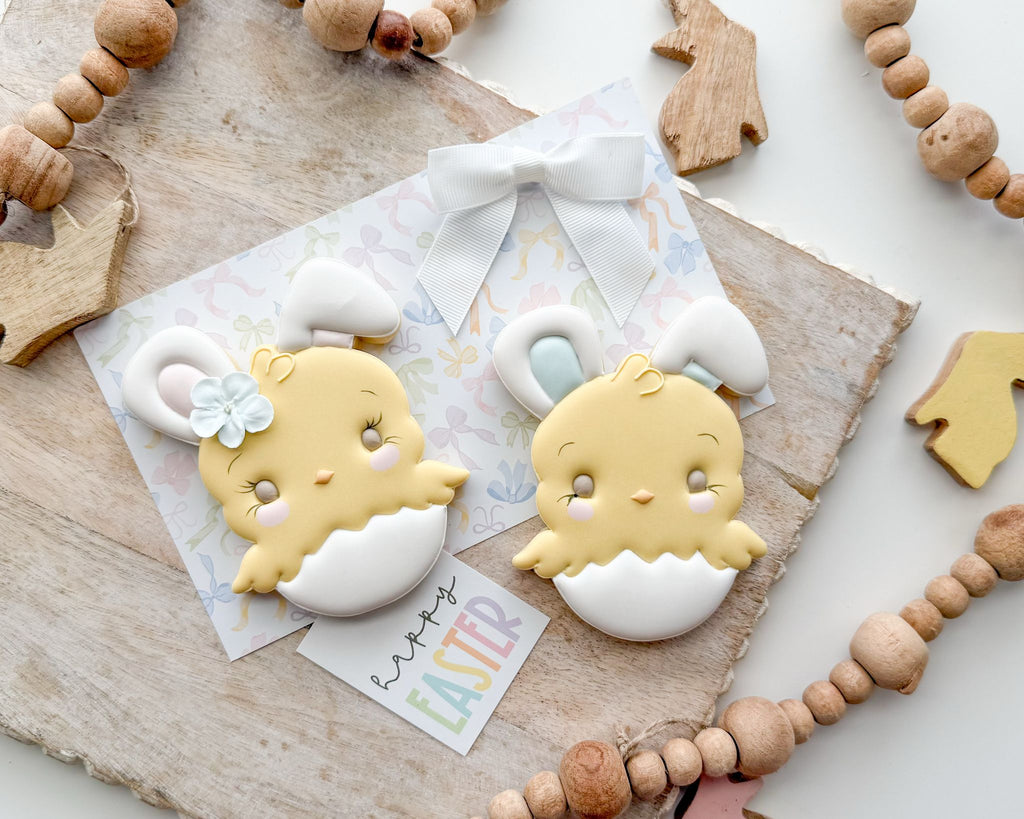 Cookie Cutters - Chick with Ears- Cookie Cutter - The Sweet Designs Shoppe - TSDS - - ALL,Animal,Animals,chick with ears,Cookie Cutter,Easter,Easter / Spring,Promocode,STL