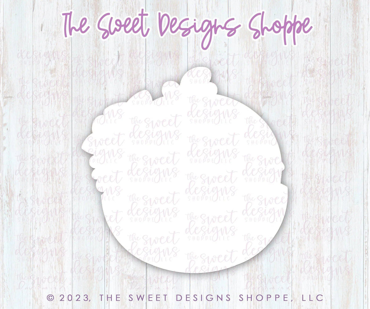 Cookie Cutters - Chick with Floral Headband - Cookie Cutter - The Sweet Designs Shoppe - TSDS - - ALL,Animal,Animals,Animals and Insects,Chick,Cookie Cutter,Easter,Easter / Spring,Lady Milk Stache,Lady MilkStache,LadyMilkStache,Promocode,STL