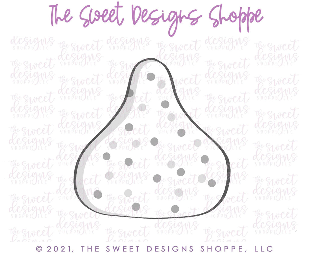 Cookie Cutters - Chocolate Frosted Cracker - Cookie Cutter - The Sweet Designs Shoppe - TSDS - - ALL,Candy,chocolate,Cookie Cutter,cracker,Food,Food & Beverages,Frosted Cracker,mini kiss,Promocode,Sweet,Valentines