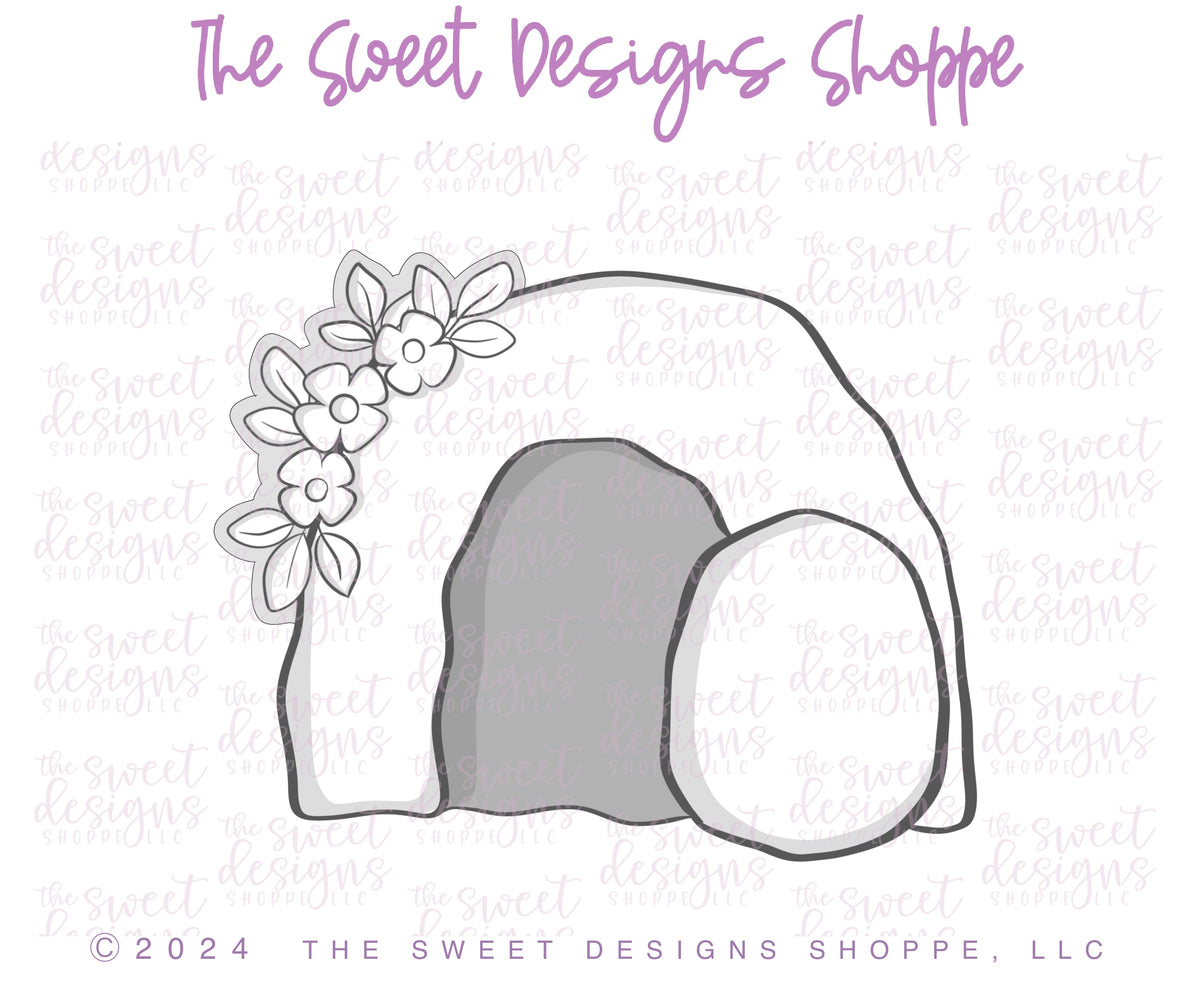 Cookie Cutters - Christ Tomb - Cookie Cutter - The Sweet Designs Shoppe - TSDS - - ALL,Christ,Cookie Cutter,Easter,Easter / Spring,First Communion,Jesus,Plaque,Promocode,Religious,STL