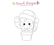 Cookie Cutters - Christmas Cactus - Cookie Cutter - The Sweet Designs Shoppe - TSDS - - ALL,Cactus,Christmas / Winter,Cookie Cutter,Mexico,Nature,Promocode,STL,Trees Leaves and Flowers