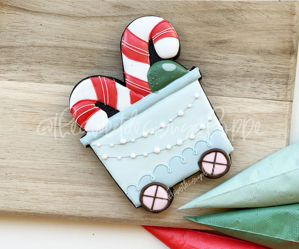 Cookie Cutters - Christmas Candy Train Set - Set of 3 - Cookie Cutters - The Sweet Designs Shoppe - TSDS - - ALL,Baby / Kids,baby toys,Christmas,Christmas / Winter,Christmas Cookies,Cookie Cutter,Ginger bread,Gingerbread,groovy,kids,Kids / Fantasy,Mini Set,Mini Sets,Promocode,regular sets,Retro,set,sets,STL,toys
