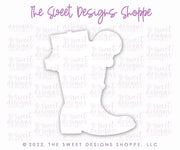 Cookie Cutters - Christmas Cowboy Boot - Cookie Cutter - The Sweet Designs Shoppe - TSDS - - ALL,Christmas,Christmas / Winter,Christmas Cookies,Cookie Cutter,Cowboy,Promocode,STL