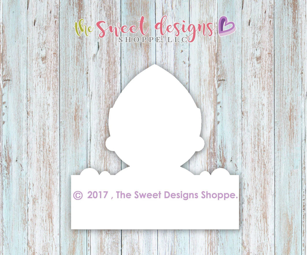 Cookie Cutters - Christmas Elf Plaque - Cookie Cutter - The Sweet Designs Shoppe - TSDS - - ALL,Christmas,Christmas / Winter,Christmas Cookies,ChristmasTop15,Cookie Cutter,Elfplaque003,ElfPlqe003,handlettering,Personalized,Plaque,PLAQUES HANDLETTERING,Promocode,STL