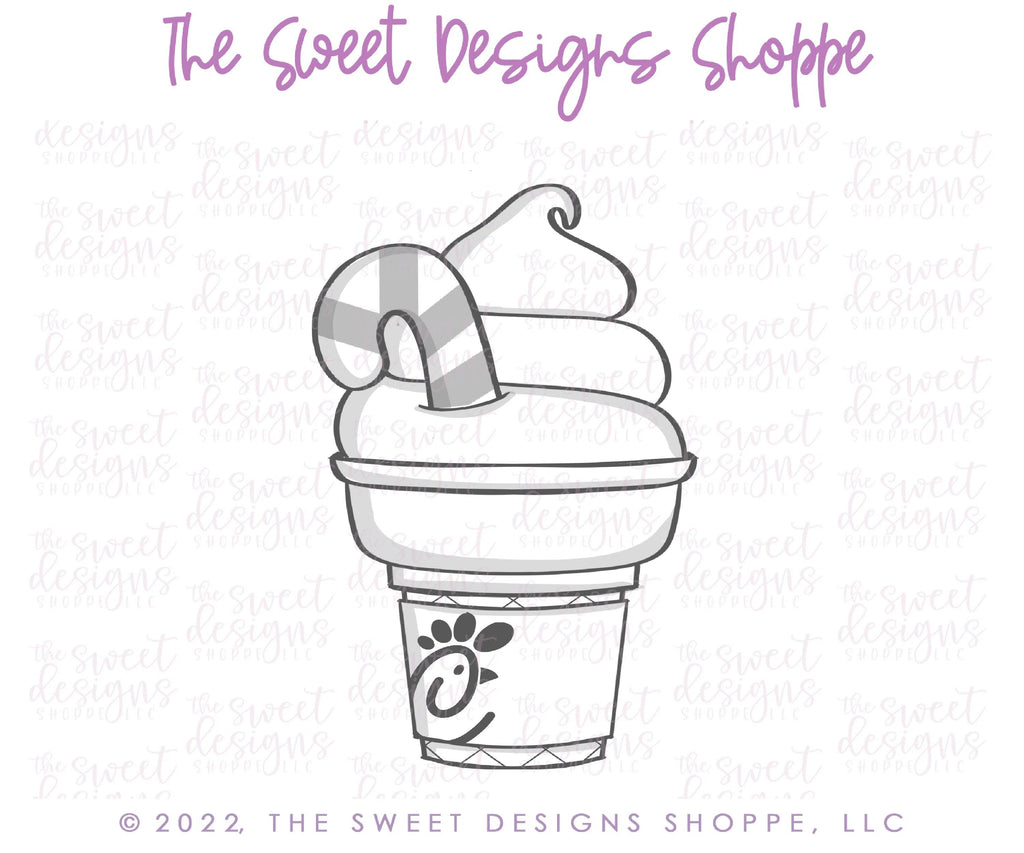 Cookie Cutters - Christmas Ice Cream - Cookie Cutter - Sweet Designs Shoppe - - ALL, Christmas, Christmas / Winter, Cookie Cutter, fast food, Food, Food & Beverages, Ice Cream, icecream, Misc, Miscellaneous, pop, popscicle, Promocode, Sweet, Sweets