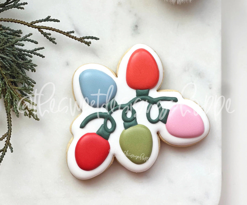 Cookie Cutters - Christmas Lights- Cookie Cutter - The Sweet Designs Shoppe - - ALL, Christmas, Christmas / Winter, Cookie Cutter, Decoration, light, Promocode, Winter