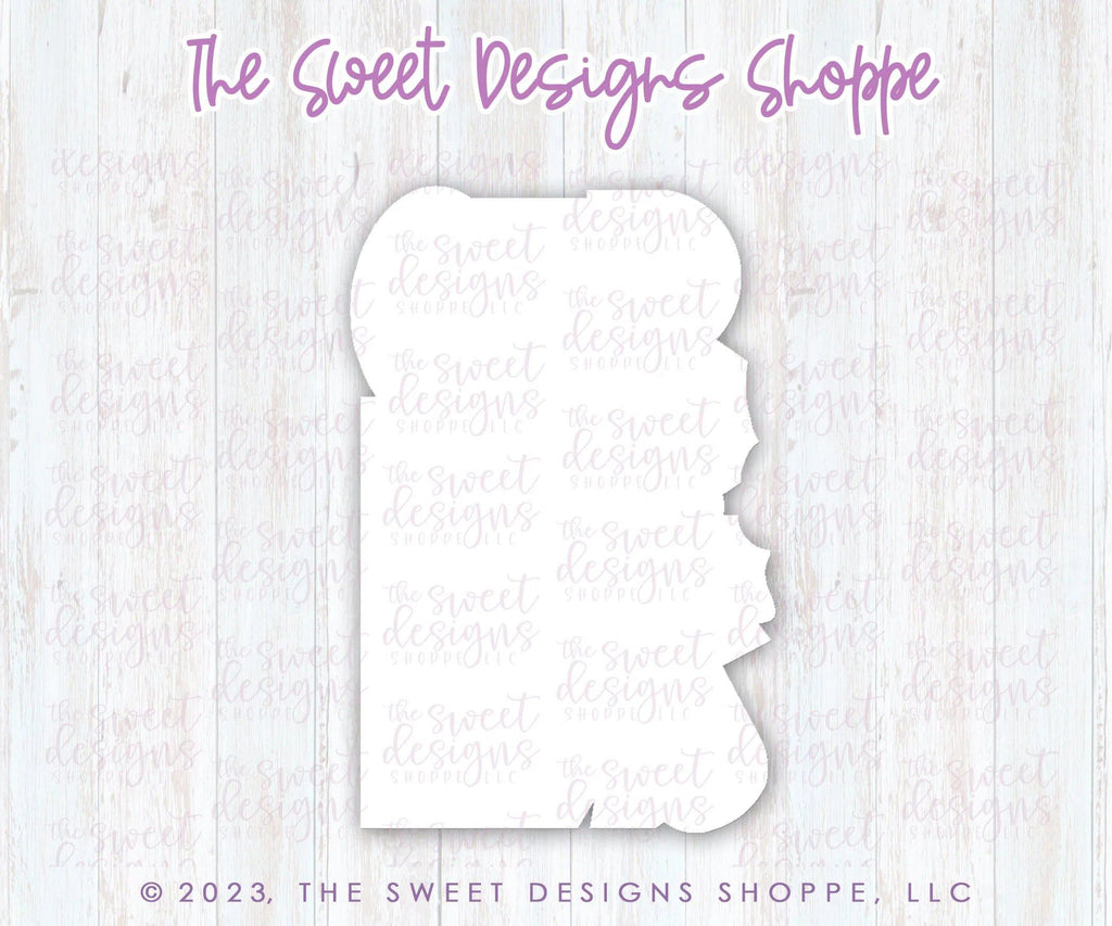 Cookie Cutters - Christmas Modern Plaque - Cookie Cutter - The Sweet Designs Shoppe - TSDS - - ALL,Christmas,Christmas / Winter,Christmas Cookies,Cookie Cutter,handlettering,Plaque,Plaques,PLAQUES HANDLETTERING,Promocode