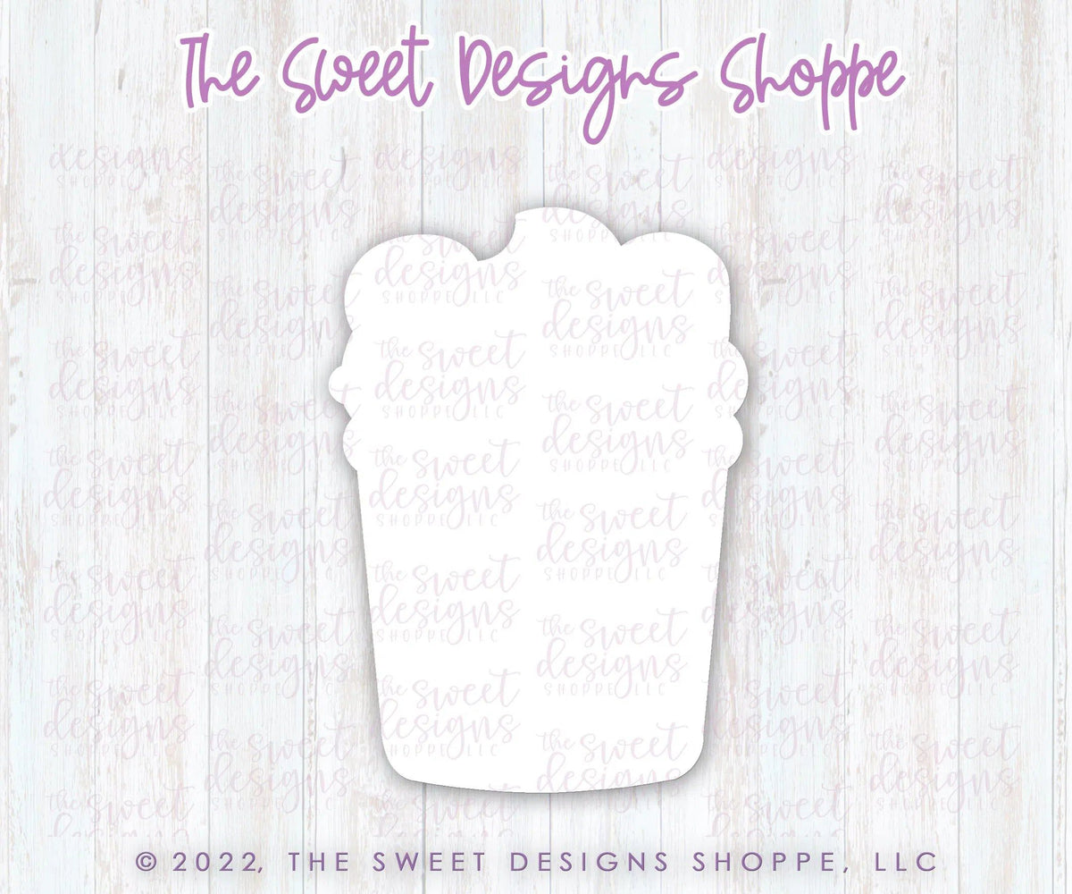 Cookie Cutters - Christmas Plastic Coffee Cup - Cookie Cutter - The Sweet Designs Shoppe - TSDS - - ALL,beverage,Christmas,Christmas / Winter,Coffee,Cookie Cutter,Food,Food & Beverages,Food and Beverage,mug,mugs,Promocode,sips,STL