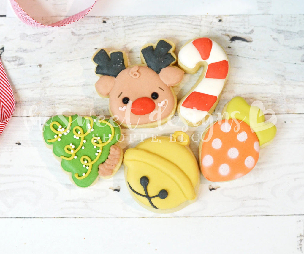 Cookie Cutters - Christmas Reindeer and Tree Set - Cookie Cutters - The Sweet Designs Shoppe - TSDS - - ALL,Christmas / Winter,ChristmasTop15,Cookie Cutter,Mini Sets,Promocode,regular sets,set,Tiny sets