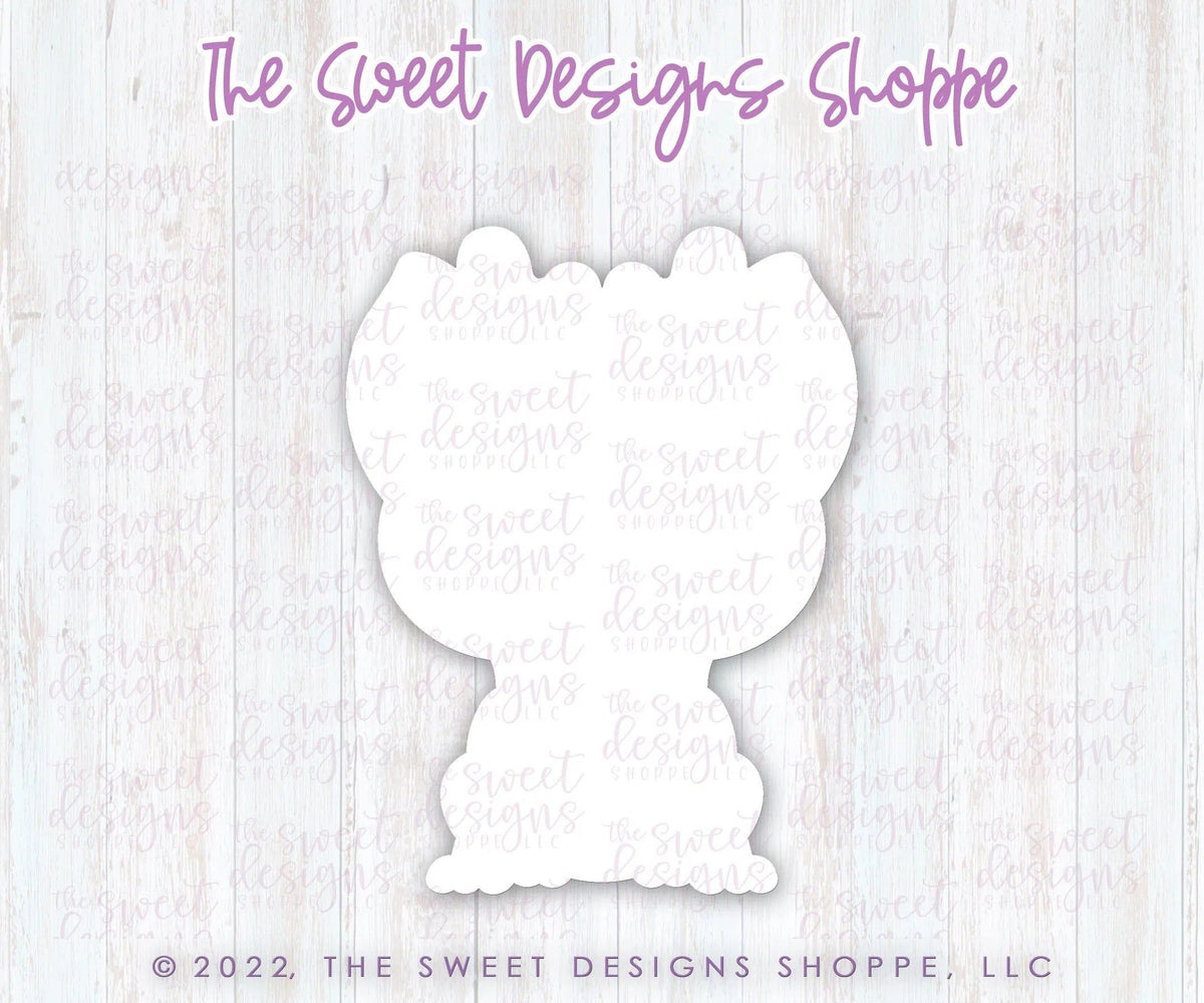 Cookie Cutters - Christmas Shopping Dog - Cookie Cutter - The Sweet Designs Shoppe - TSDS - - ALL,Animal,Animals,Animals and Insects,Christmas,Christmas / Winter,Cookie Cutter,dog,Misc,Miscelaneous,Miscellaneous,Promocode,STL,Target