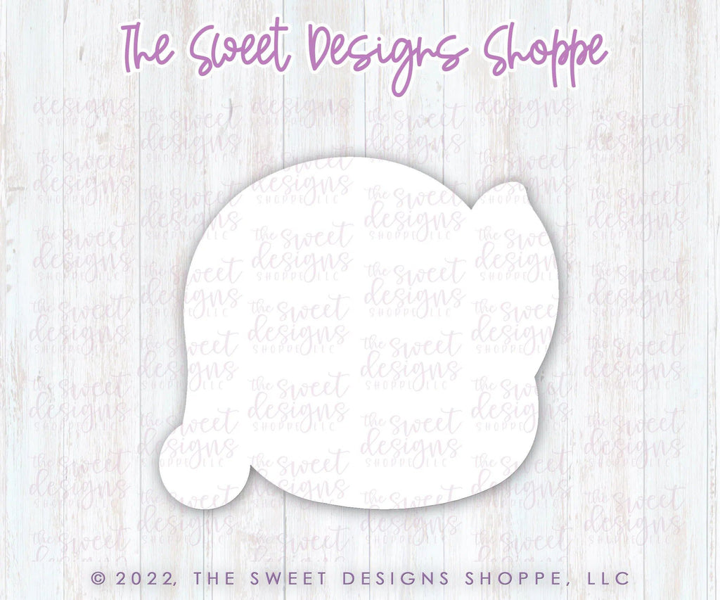 Cookie Cutters - Christmas Shopping Dog Face - Cookie Cutter - The Sweet Designs Shoppe - TSDS - - ALL,Animal,Animals,Animals and Insects,Christmas,Christmas / Winter,Christmas Cookies,Cookie Cutter,dog,dog face,dogface,Misc,Miscelaneous,Miscellaneous,Promocode,STL,target