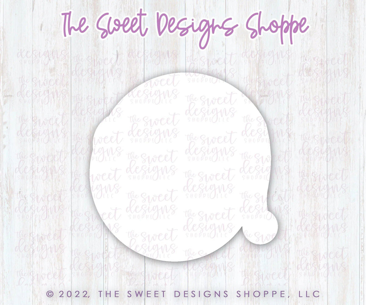Cookie Cutters - Christmas Smiley Face - Cookie Cutter - The Sweet Designs Shoppe - TSDS - - ALL,boho,Christmas,Christmas / Winter,Cookie Cutter,emogi,Misc,Miscelaneous,Miscellaneous,Promocode,Retro,STL
