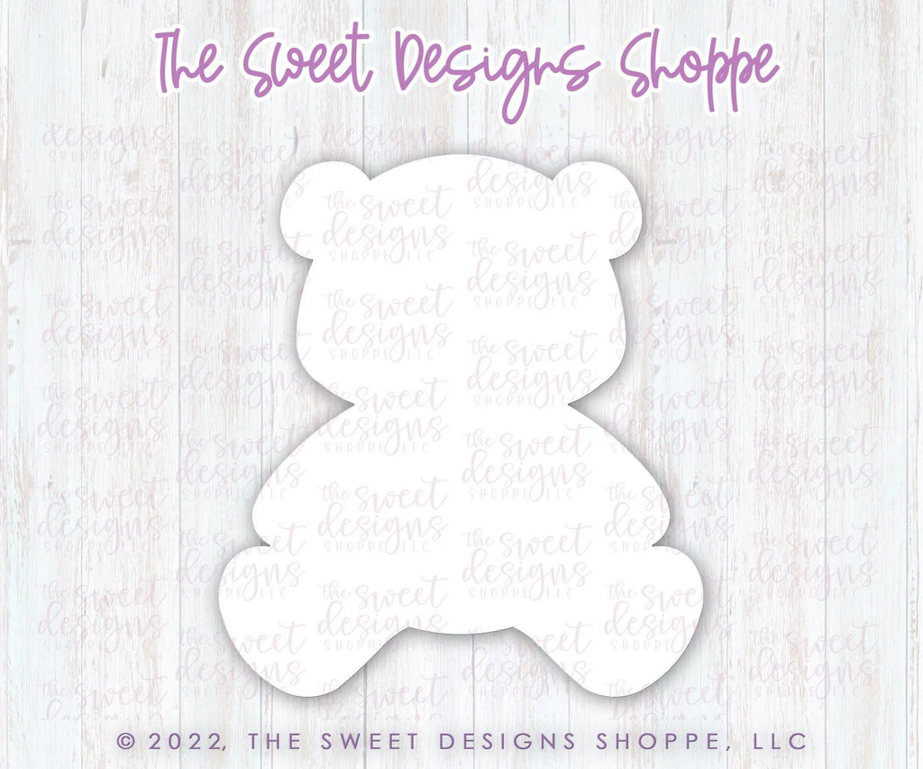 Cookie Cutters - Christmas Teddy Bear - Cookie Cutter - The Sweet Designs Shoppe - - Accesories, Accessories, accessory, ALL, Baby, Baby / Kids, baby toys, Christmas, Christmas / Winter, Clothing / Accessories, Cookie Cutter, kids, Kids / Fantasy, Promocode, toy, toys